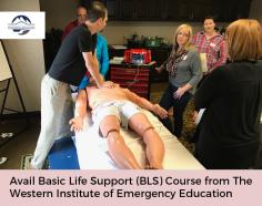 At The Western Institute of Emergency Education, we provide our students with Basic Life Support (BLS) course which is a type of care that healthcare specialists provide to anyone who is experiencing cardiac arrest.