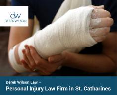 Derek Wilson Law is a leading personal injury law firm in St. Catharines. With our vast knowledge & decades of experience, we have successfully fought for the rights of many clients & recovered the settlements.