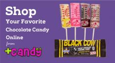 Shop the best chocolate flavored candy online from Plus Candy. Here, you can select from our wide variety of delicious candy. Also, we provide some hot deals which you must not forget to check. 