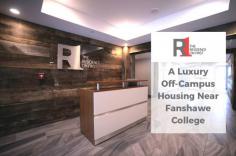 When it comes to luxurious off-campus housing near Fanshawe College, Residence on First is second to none. Our housing includes all the amenities needed for luxury living, such as high-end modern furnishings, WiFi, laundry facilities, parking, a study lounge, and commercially equipped gym. 