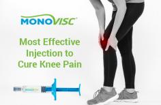 Knee pain is a communal problem that is faced by people of all ages, which decreases the mobility of joints. Monovisc is an injection that allows for long-term cure of the symptoms of Osteoarthritic (OA).