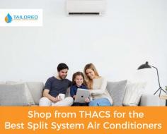 Visit Tailored Heating & Cooling Solutions to shop for the best split system air conditioning solutions. It works by extracting hot air and humidity from the air inside the building. Get in touch today. 