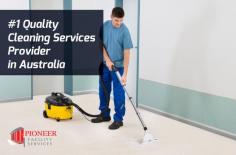 Aaron Dickinson’s Pioneer Facility Services is voted as #1 quality facility service supplier that has been providing a range of cleaning services in Australia and New Zealand since 1986. All our clients are of the retail and commercial industry that trust us for our quality services. 