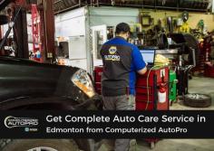 Computerized AutoPro is the right choice for automotive repair and maintenance service in Edmonton. Our car maintenance service will help you improve fuel efficiency, increases your vehicle’s resale value and save you money on auto repairs.