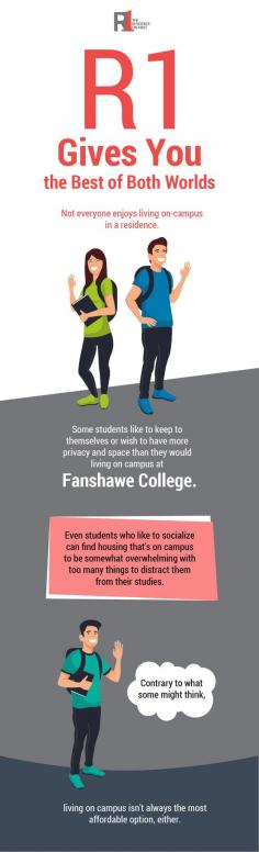 Students who wish to have more privacy and space in their living area, should choose Residence on First as their new home away from home.