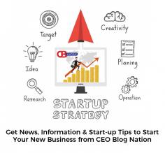 Visit CEO Blog Nation to get news, information, and start-up tips to start your new business. It is a media site that highlights, capture, and support start-ups through our niche blogs.