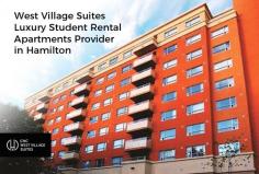 West Village Suites is known as one of the leading student rental apartments providers. Here, you will be provided with luxurious apartments that are clean, modern, and thoroughly maintained.