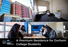 Get in touch with Village Suites Oshawa if you are looking for a premium student residence near Durham College. All the student housing units at our residence are secure and card-controlled - we care about students’ safety!