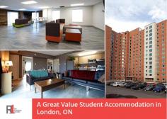 At Residence on First, we provide first-class student accommodation in London near Fanshawe College. We provide University students with housing in the form of luxury suites that are fully-furnished.
