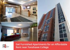 Need to rent furnished apartments Near Fanshawe College? Choose Residence on First. Our apartments are furnished exceptionally well with quality, modern furnishings.