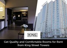 When it comes to rooms for rent in Waterloo, no other housing can beat the quality and comfort that King Street Towers offers. Here, you will be provided with various indoor and outdoor amenities for the recreation, health, and well-being of students. 