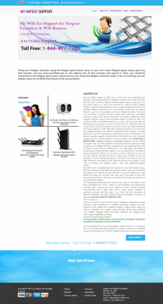 My-wifiext.com have a team of well qualified and experienced technical staff. Increase your Wi-Fi range and avoid irritating frequent disconnection. It’s not a big deal for us to resolve Netgear related issues on a commercial level. Size and quantity will not affect our quality of service. At mywifiext you get not only best, but THE BEST Netgear extension and router Service.

http://my-wifiext.com/