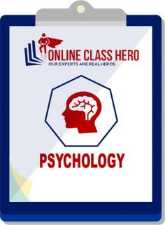 Can I pay somebody to Take My Online Psychology Class For Me? Concerning this issue, Online Class Hero has contracted the most dependable graduates who can take your psychology classes for your sake. THIS IS THE REASON WHY STUDENTS CALL US THEIR HEROES! Try not to miss your psychology classes now! Online Class legend is cheerful to offer assistance.