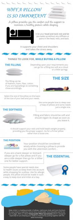 Learn how to choose a perfect pillow which suits your sleeping style like size, filling, softness and the position. A step by step guide on choosing the right pillow!