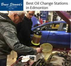 For the best oil change and filter service in Edmonton, visit Bruce Stewart's Auto Repair Centre. We have a team of experienced auto repair specialists to provide express services at the best prices. 