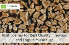 Get in touch with Toemar to get the best quality firewood and logs in Missisauga. We provide dry and well-seasoned firewood that protects you and your home from creosote buildup in chimneys. 