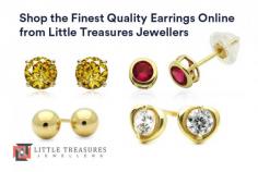 Buy trendy earrings online in the UK from Little Treasures Jewellers. We stock a wide range of earrings for women and teens to suit various occasions. Order online and get free delivery UK wide!