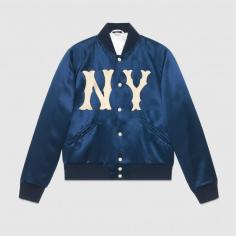 Men's jacket with NY Yankees™ patch - Gucci 