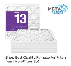 MervFilters LLC is your one-stop online destination to buy quality Merv 13 furnace air filters online in the USA. We provide electrostatically charged, 100% synthetic media made furnace filters at the best prices.