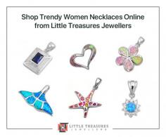 Little Treasures Jewellers offers a wide range of quality necklaces for women. We provide you various types of fashionable necklaces with a trusted quality for your every occasion. Shop Now!