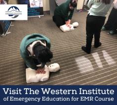 Want to become an emergency medical responder (EMR)? Take the EMR course at The Western Institute of Emergency Education. The course provides the foundational knowledge and skills that are required to advance on to the emergency services industry.