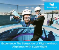 Want to have a unique flying experience without having airplanes? Get in touch with SuperFlight. With us, you will be provided with a safe flying environment with the guidance of an instructor.