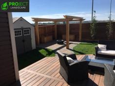 We at project landscape provide high quality Composite Decking Calgary that can be a true value-add to your home. Composite Deck Calgary are extremely durable, attractive and easy to maintain. We work closely with you in order to understand what your specific requirements are and provide customized solutions that fit perfectly into your budget and meet your requirements. Composite material is available in a range of colors, patterns and shades, which means you are sure to find something that suits the overall styling of your home.