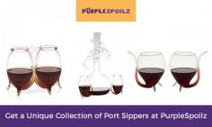 Find a unique collection of stylish port sippers online at PurpleSpoilz. We have beautifully styled port sippers at affordable prices that will make your drink more enjoyable. Browse our website today!