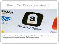 Sellers should always be looking at the cutting edge and the latest trends. Sellers want to ensure they know how to sell products on Amazon with an effective strategy.
