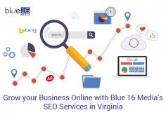 Grow your business with the experienced SEO services Virginia from Blue 16 Media. No business is too big or small for us. We can create custom strategies to meet your business marketing needs. Get in touch today!