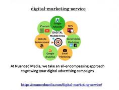 A custom designed digital marketing campaign delivers value, connects with your target market, is refined, and is improved upon. For more details you can visit at https://nuancedmedia.com/digital-marketing-service/