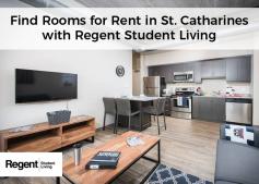 Regent Student Living is your one-stop source if you want to find premium rooms for rent in St. Catharines. When renting a room with us, our residents enjoy freedom and cultural diversity.