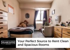 If you are looking for clean & spacious rooms for rent near Durham College, Village Suites Oshawa is the housing you need. Our space is designed to give you a comfortable environment as well as a home away from home. 