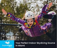 If you are a flying lover and looking for a source for indoor skydiving, SuperFlight is a perfect source for you in Miami. Here, we aim to help people fly with the help of the most innovative vertical wind tunnels which enable us to experience the sensation of flight without having an airplane.