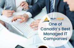 Whether you are looking for cloud services, data recovery, infrastructure design, or cyber security services, get in touch with Alt-Tech Inc. We pride ourselves on being one of Canada’s best managed companies, made possible by our industry-leading IT support services. 