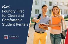 Looking for clean and comfortable student rentals in London, ON? Look no further than Foundry First. Our location is just #49 steps away from Fanshawe College and equipped with tonnes of great amenities. 