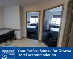 RCC Ottawa West is your ultimate source for Ottawa hotel accommodation. With our 525 spacious suites, we offer a perfect alternative for guests who are looking for extended stays accommodations for sports teams or families.