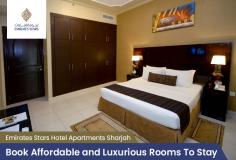 Emirates Stars Hotel Apartments Sharjah provides first class services to our guest. Our all rooms are air-conditioned and each room has a TV with multilingual channels. It is a great choice for travelers interested in relaxation and budget-friendly traveling.
