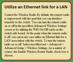 Control the Wireless Radio By default, the remote radio is empowered with the goal that you can interface remotely to the switch. You can turn the remote radio on or off in the mywifiext Advanced Wireless Settings screen or by utilizing the WiFi On/Off catch on the switch side board. At the point when the remote radio is off, you can in any case utilize an Ethernet link for a LAN association with the switch. To turn the remote radio on or off. Select mywifiext.net> Advanced > Advanced Setup > Wireless Settings. As a matter of course, the Enable Wireless Router Radio check box is chosen.
 https://my-wifiext.com/
