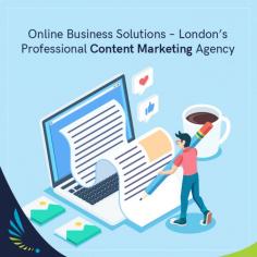 Online Business Solutions is London’s leading content marketing agency, providing high-quality content marketing services to business through a powerful mixture of smart ideas, visuals and words.  