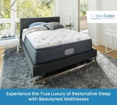 Sleep Center offers 100% genuine Beautyrest Mattresses in wide array of style sizes and comfort. We serve Davis and Sacramento, and their nearby locations! Free Same Day Delivery! 90 Days Comfort Guarantee!