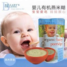 Bellamy’s 贝拉米婴儿有机燕麦米粉米糊(麦片粥)5月以上 125g 