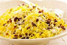 Get this Persian Rice Recipe and other smart recipes from RecipeSavants, and search our entire collection of smart and easy recipes. This colorful Persian-inspired dish has fragrant basmati rice. The rice is cooked, divided in half, and layered with half plain rice and half infused with saffron water. Serve with tahdig, the crunchy layer of rice left on the bottom of the pan.
