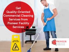 Aaron Dickinson’s Pioneer Facility Services is an Australia bases successful commercial cleaning business. With an extensive pool of resources, our team is able to clean any site in the minimum time possible. Get in touch today! 
