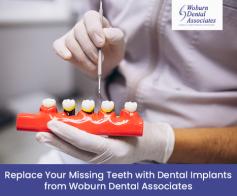 Dental Implant is a fantastic way to improve your smile! Woburn Dental Associates in Woburn, MA offers a variety of quality dental implant procedures by using the most advanced innovative technology in a caring environment. 
