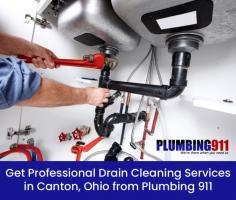 Clogged sewer or drain? Contact Plumbing 911 for professional drain cleaning services in Canton, Ohio. With the right type of equipment, our professionals are able to get the job done promptly in the minimum time possible. 