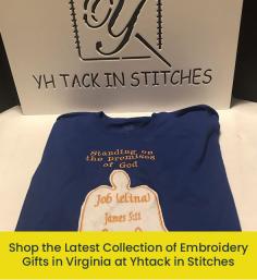 Embroidery gifts are some of the most versatile gifts to give your loved one. If you are also willing for something like that, look no further than Yhtack in Stitches. We aim to help customers by creating pieces that make gift-giving a unique experience for them. 