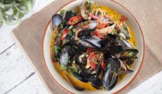 Portuguese-style Mussels