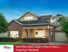 Macleod is a vibrant shopping village and a home with a balance of families of all types. Having a property in this area is a bigger investment. Get in touch with Miles Real Estate today if you are planning to reside in such a great area.