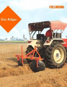 Disc Ridger One of the best Agriculture machine. Get in touch with Fieldking